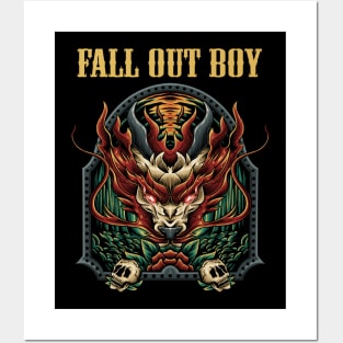 FALL AND OUT BAND Posters and Art